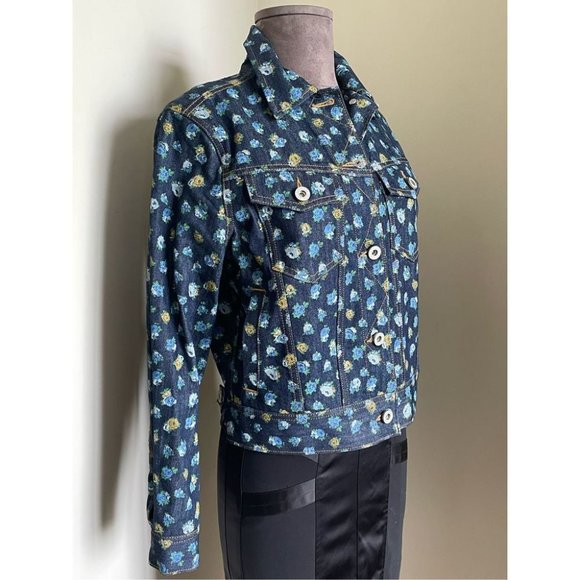 Coach Floral Denim  Jacket - Picture 2 of 10